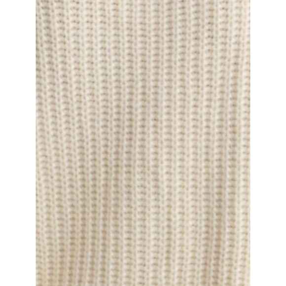 MATE The Label Alpaca Cotton Cardigan Sweater NWT S Ethical Undyed NATURAL $298 - Picture 4 of 8